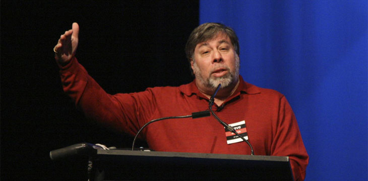 Apple’s Steve Wozniak set to enter crypto space for the first time