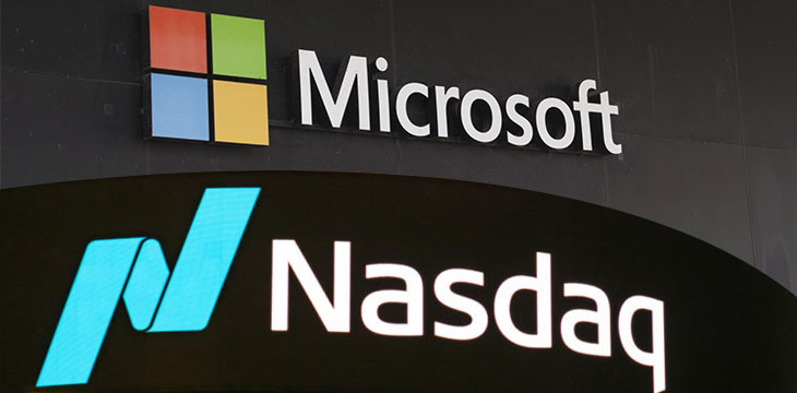 Microsoft, Nasdaq in joint blockchain project