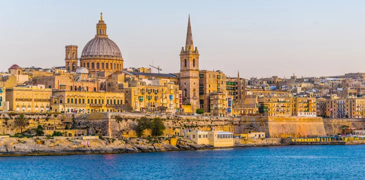 Skyline of Valleta, Malta