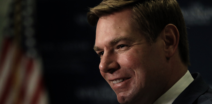 US Presidential Hopeful Eric Swalwell accepting Bitcoin SV donations