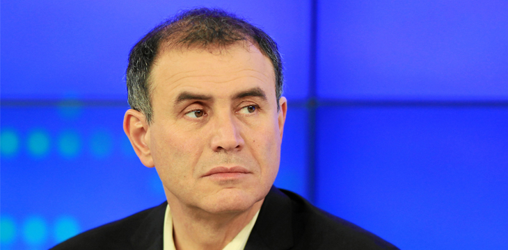 Nouriel Roubini cries censorship, debate video hidden from the world