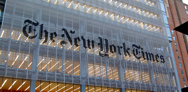 New York Times unveils blockchain platform to fight fake news