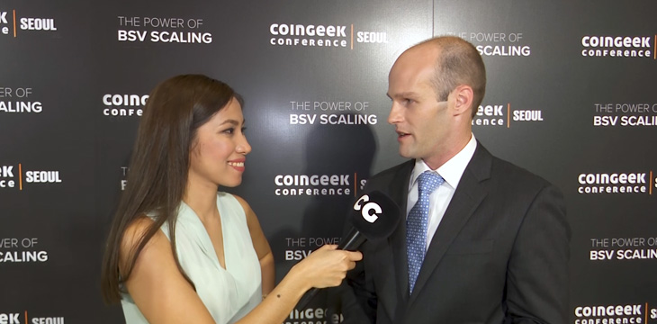 Ryan X. Charles discusses data ownership on BSV at CoinGeek Seoul