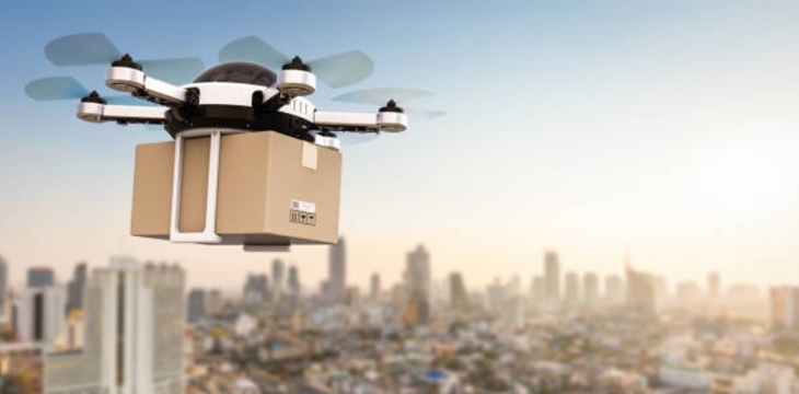 IBM patent takes on package drone theft with blockchain’s help