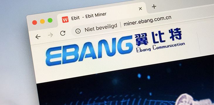 Crypto miner maker Ebang to file for US IPO