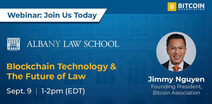 Jimmy Nguyen talks blockchain and future of law at Albany Law School