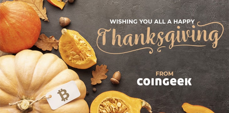 Happy Thanksgiving! What are you thankful for?