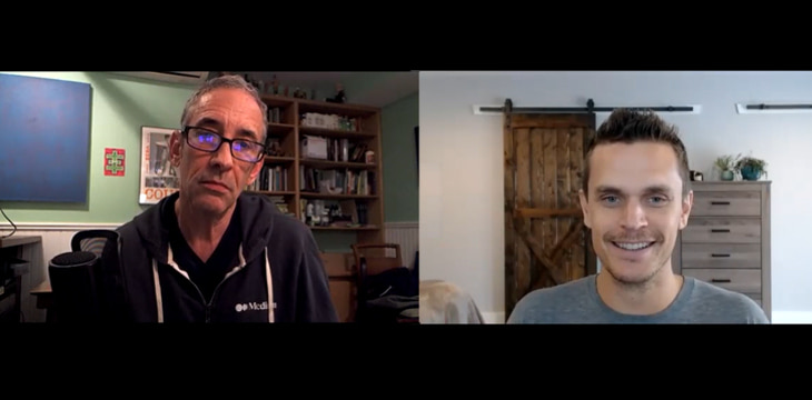 Douglas Rushkoff talks cyberpunks and Bitcoin with Isaac Morehouse on Streamanity