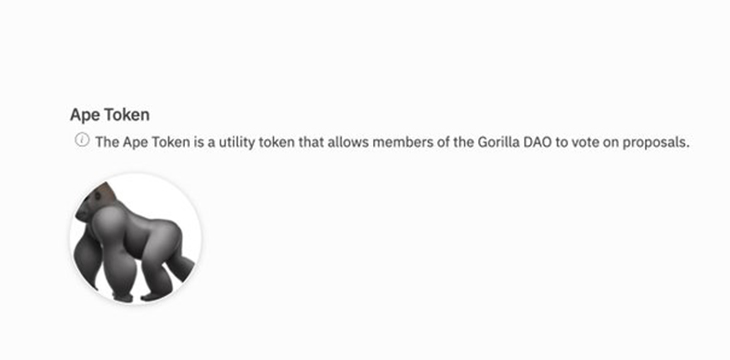 Gorilla DAO: The beginning of a billion-dollar organization