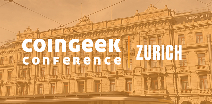 CoinGeek Conference - Zurich logo