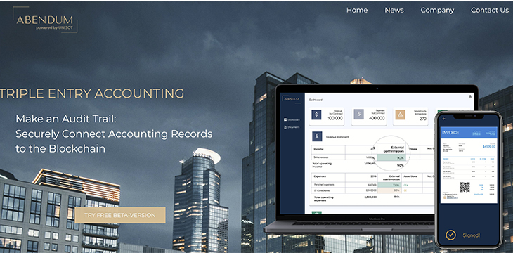 How Abendum’s triple entry accounting is disrupting the auditing industry