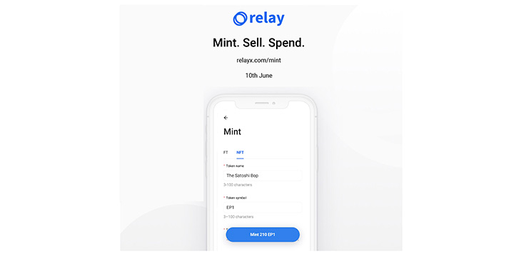 RelayX launches NFT minter