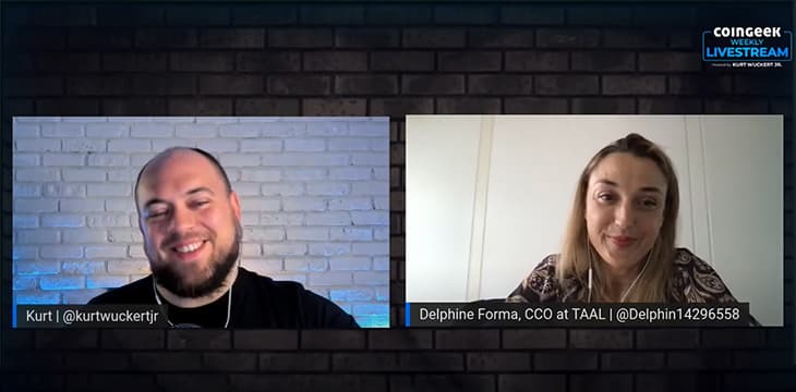 Delphine Forma talks navigating regulatory landscape for blockchain on CoinGeek Weekly Livestream special