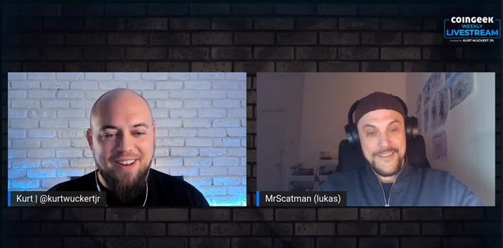 Project ANNE creator Mr Scatman joins CoinGeek Weekly Livestream episode 22