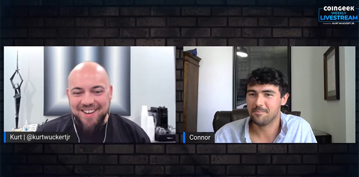 connor murray and kurt wuckert jr coingeek weekly livestream