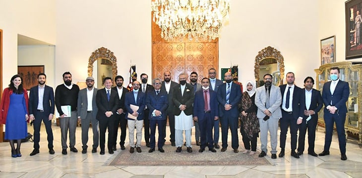 Pakistan president calls for National Blockchain Strategy after meeting with BSV blockchain delegation