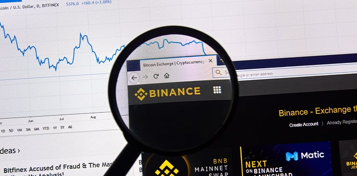 Binance website