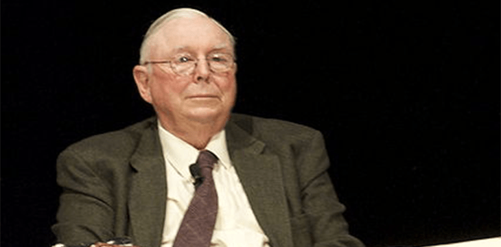 Charlie Munger likens cryptocurrency to ‘venereal disease’