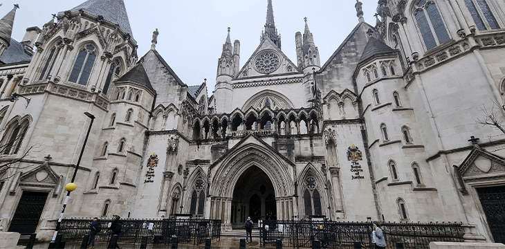 London high court building