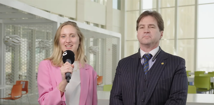 Sarah Higgs and Craig Wright on CG backstage