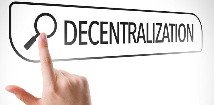 decentralization in search bar