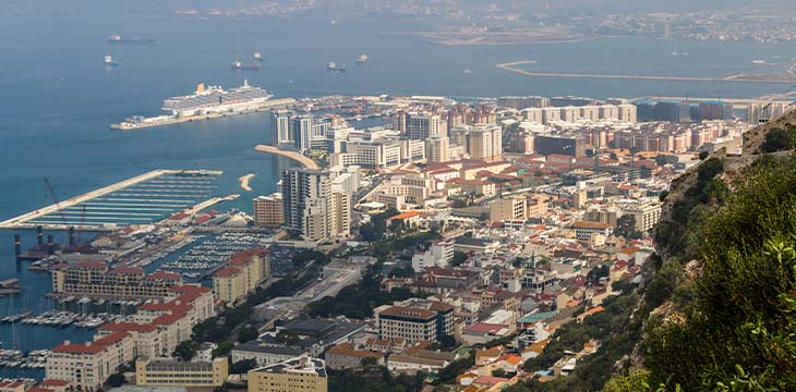 Gibraltar, up on the rock