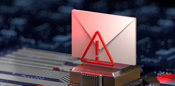 Phishing Email Scam, Cybersecurity Protected Internet, Digital Information Compromised By Hackers, Ransomware