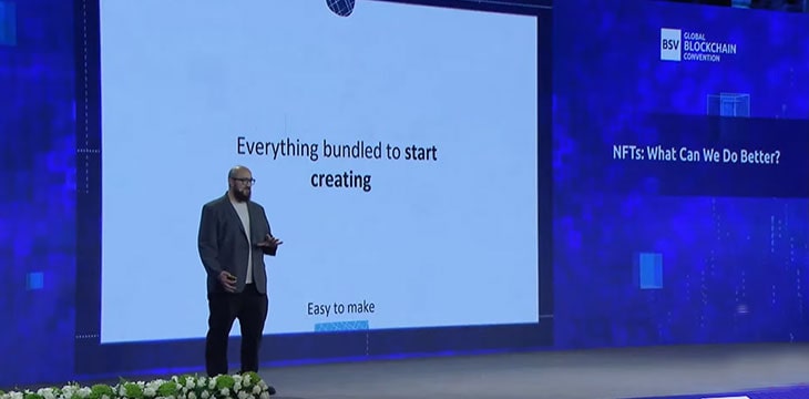 Run Interactive’s Miguel Duarte explains NFTs and its utility at BSV Global Blockchain Convention