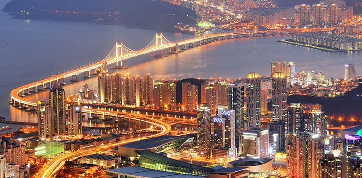 Busan, South Cityscape