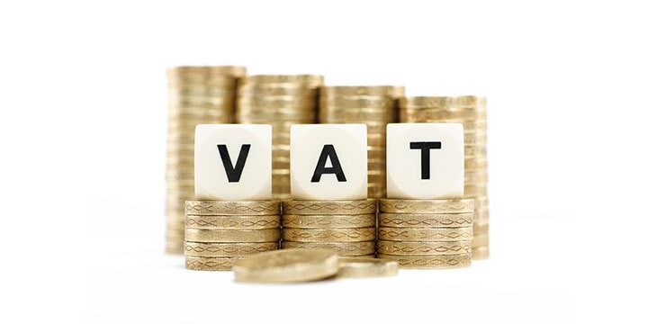 VAT (Value Added Tax) on Stacked Coins