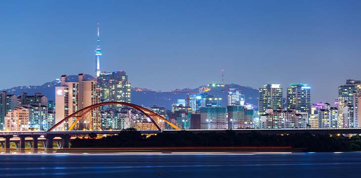 Seoul skyline