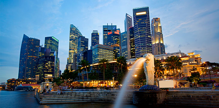 Singapore skyline