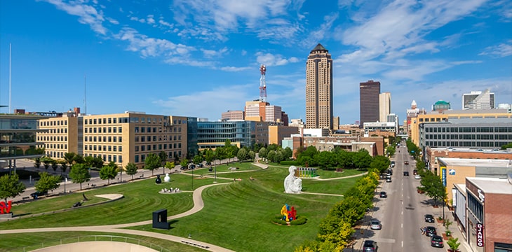 Des Moines Iowa