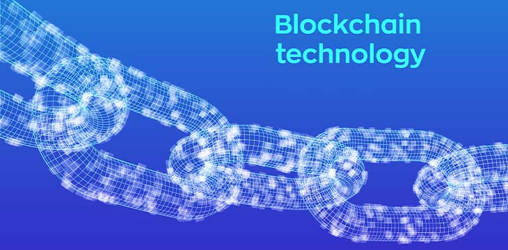 Blockchain technology concept