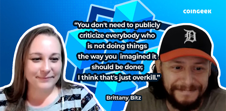 Luke Rohenaz talks to Brittany Bitz: ‘Stop arguing and just show by doing’