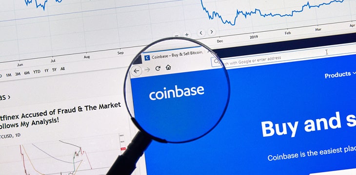 Coinbase website