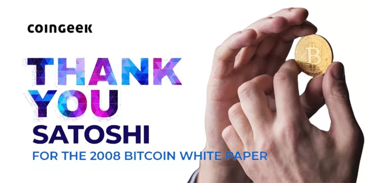 Bitcoin white paper day—Thanks again, Satoshi!