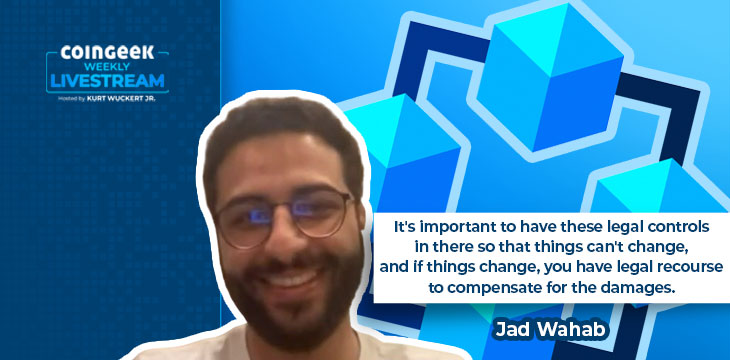 Jad Wahab in CoinGeek Weekly Livestream