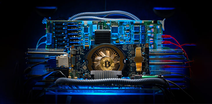 Device and machines for mining cryptocurrency