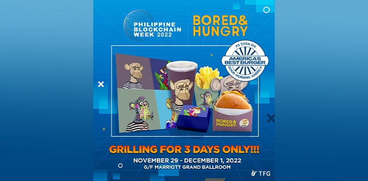 Bored and Hungry poster for Philippine Blockchain Week