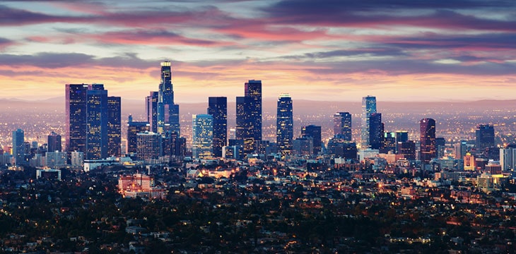 Los Angeles - California City Skyline