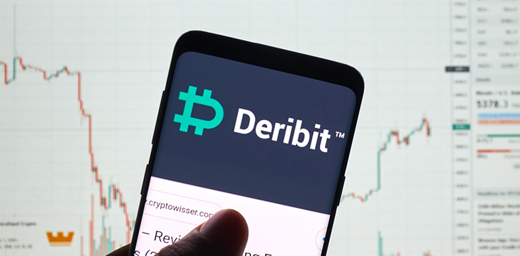 Deribit cryptocurrency exchange logo