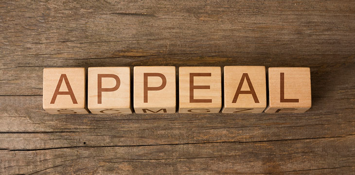 APPEAL word on wooden blocks