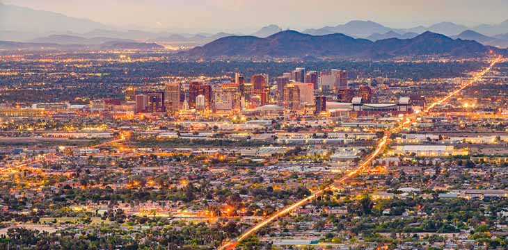 Phoenix Arizona cityscape