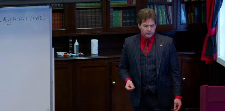 Craig Wright in Bitcoin MasterClass