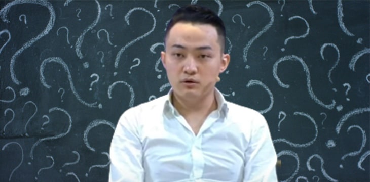 H.E. Justin Sun is confused