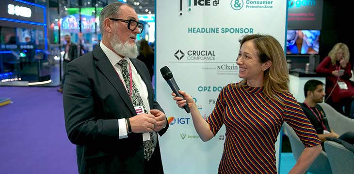 ICE London 2023 interview of Nick Hill with Becky Liggero