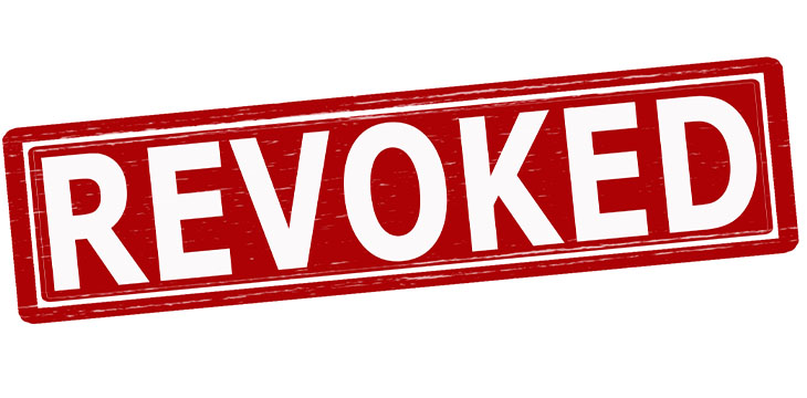 Revoked Sign