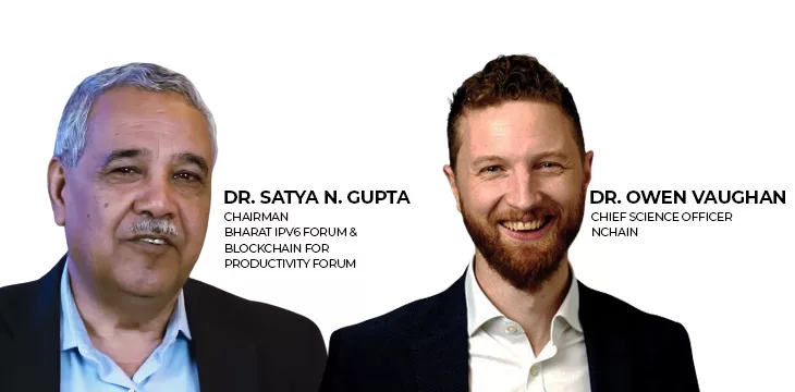 Satya Gupta and Dr. Owen Vaughan