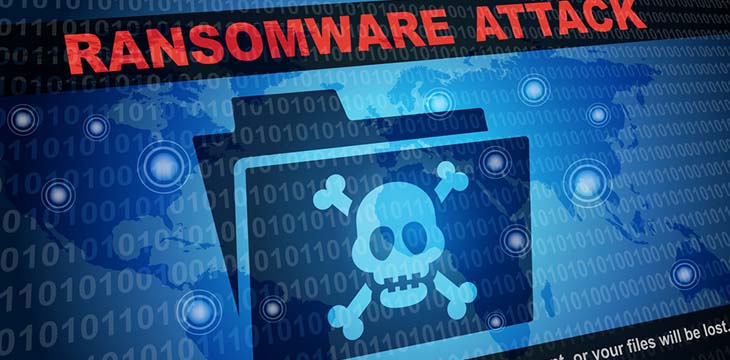 Ransomware Attack Malware Hacker Around The World Background